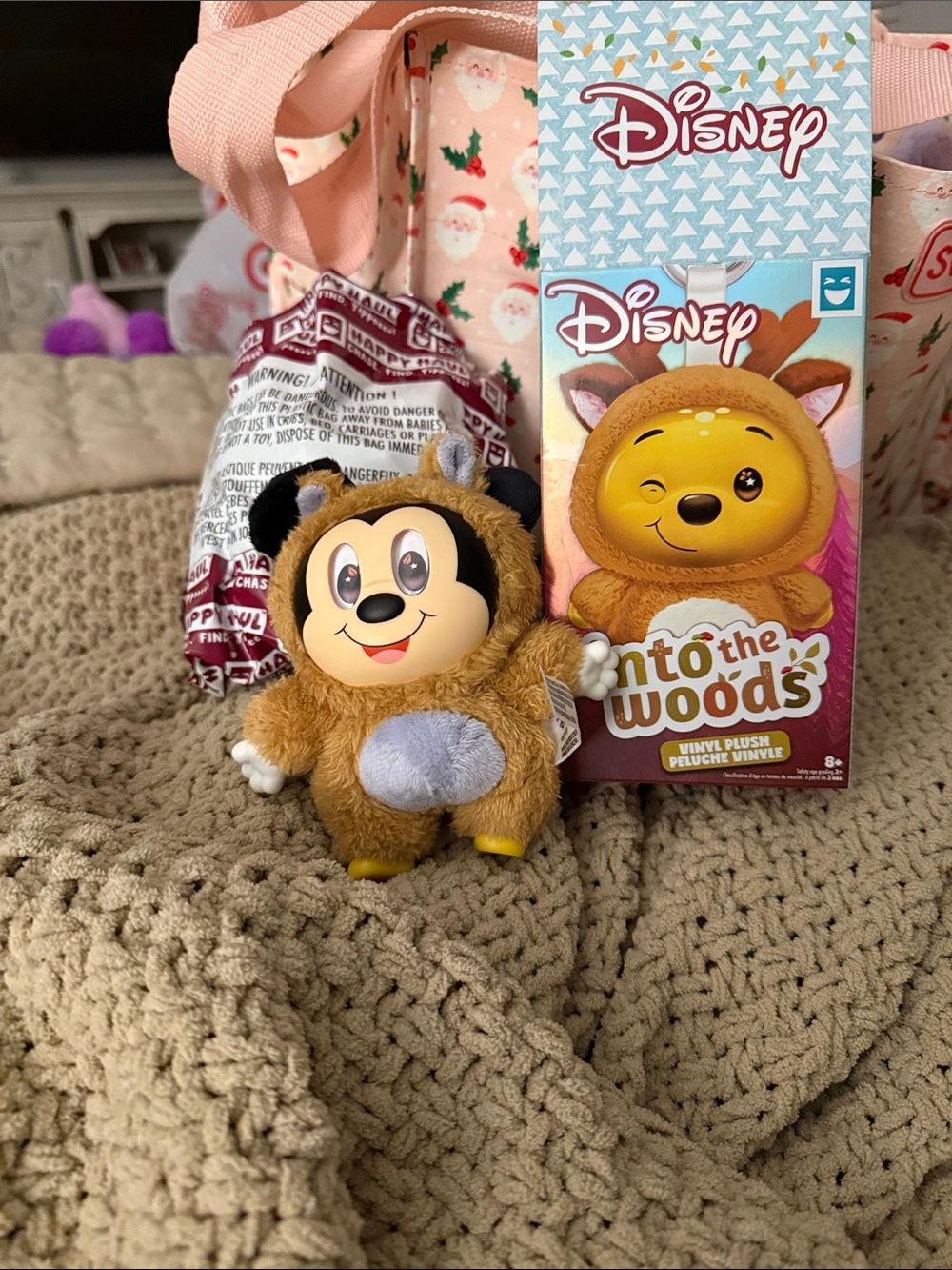 Disney Into the Woods Mickey Plush Pendant